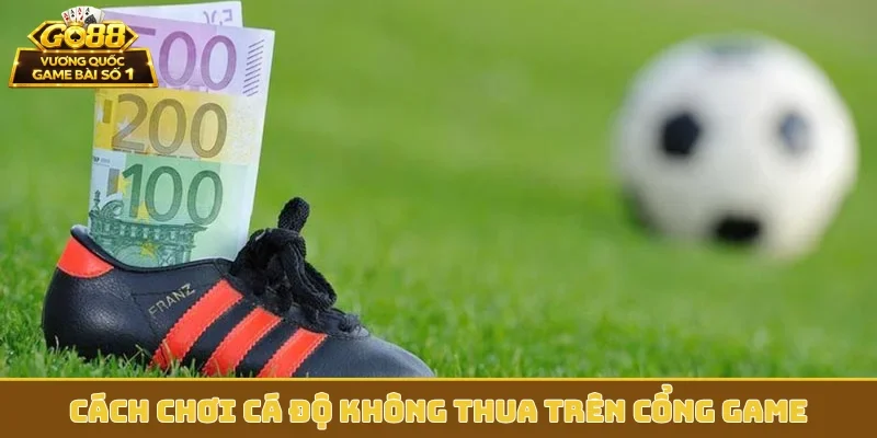 Cách chơi cá độ không thua trên cổng game