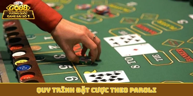Quy trình đặt cược theo Paroli